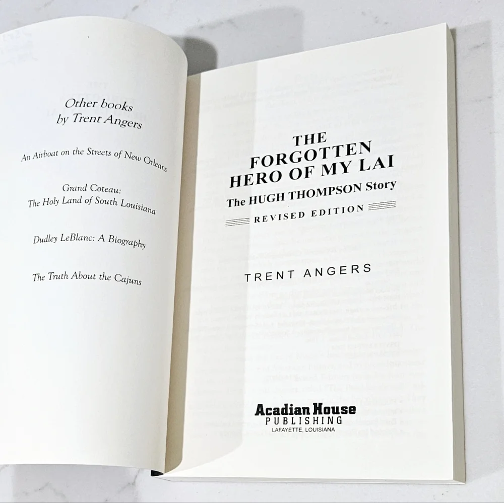 BOGO The Forgotten Hero of My Lai: The Hugh Thompson Story Paperback Book